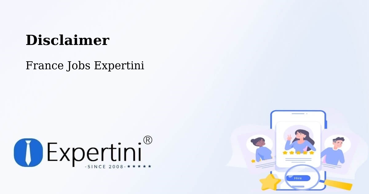 Disclaimer – Hambach - France Jobs Expertini