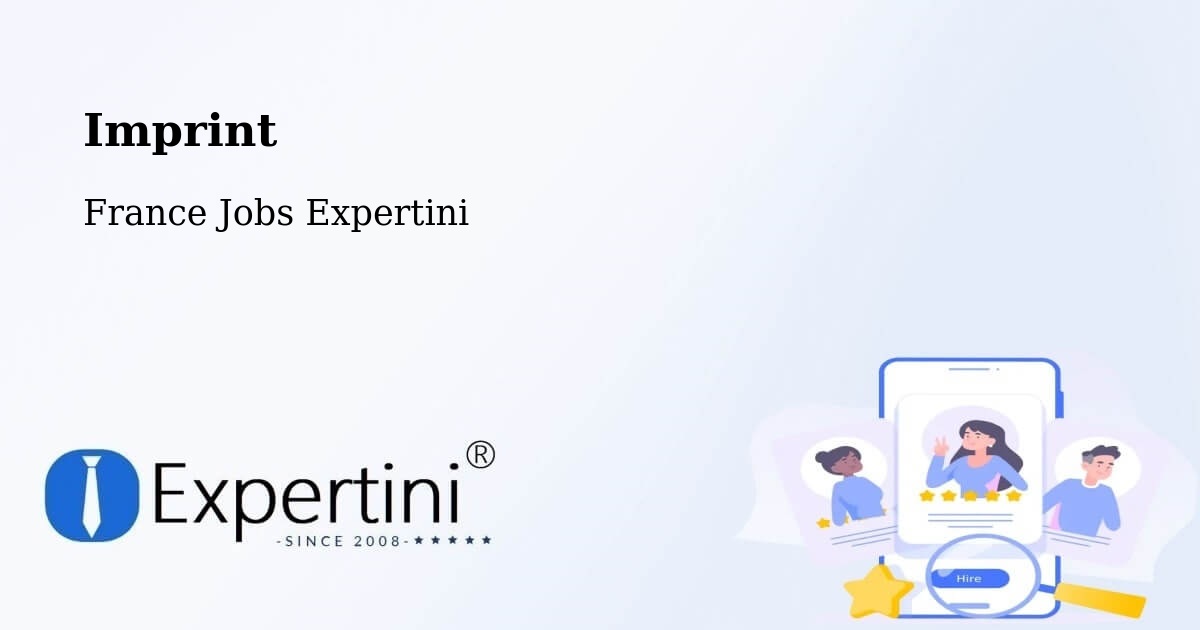 Imprint – Hambach - France Jobs Expertini