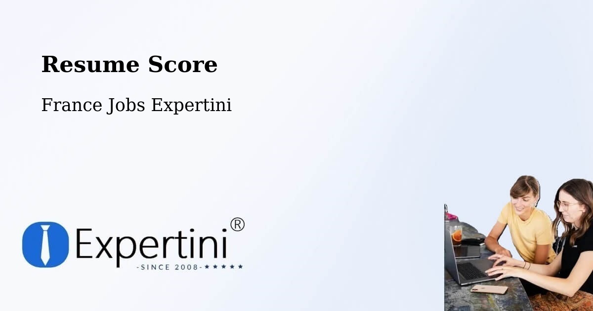 Resume Score & Job Description Match Tool – Hambach - France Jobs Expertini